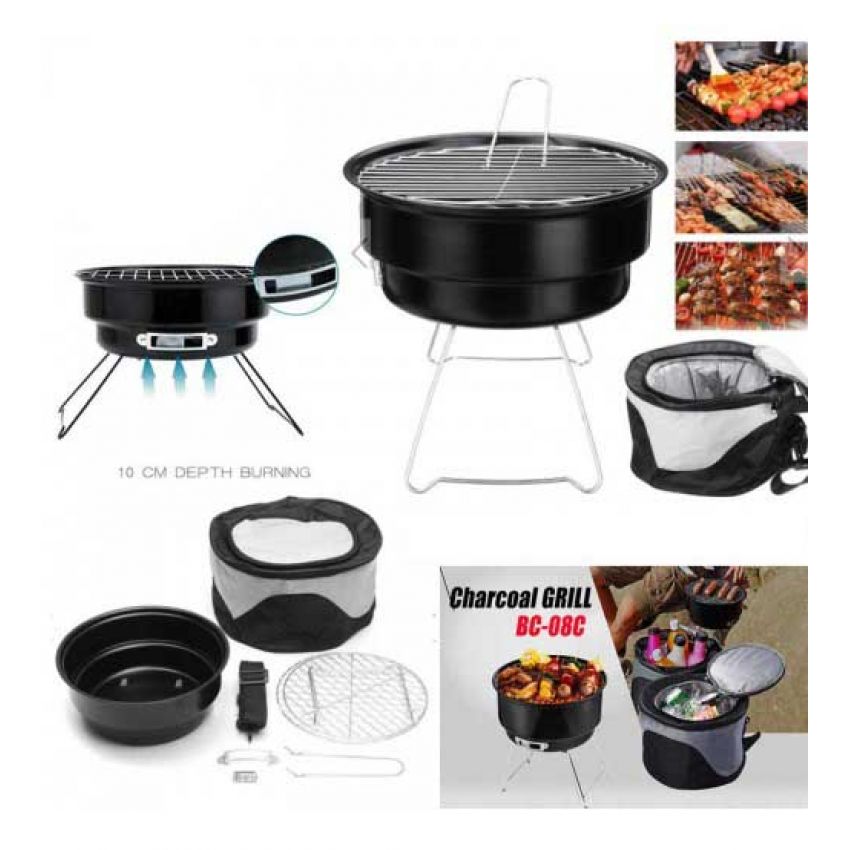 1 Portable Barbecue Grill With Cooler Bag in Pakistan